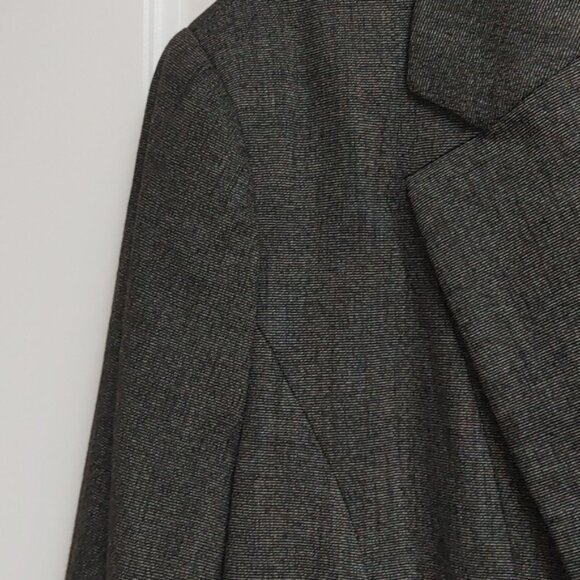 LE CHATEAU Dark gray suit blazer jacket TG / XL front button two pockets - Picture 4 of 9